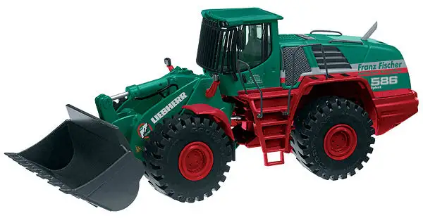 NZG 689-07 1/50 Scale Franz Fischer - Liebherr L 586 2Plus2 Wheel