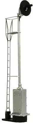 Atlas Model Railroad 70000090 HO Scale Searchlight Signal, No Cabinet (ATSF-UP Style) - Atlas Signal System -- Single Head