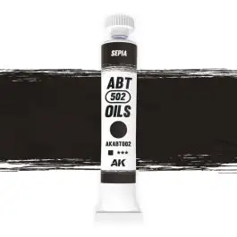 ABT-2 Abteilung 502 Sepia Oil Paint 20ml Tube