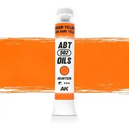 ABT-20 Abteilung 502 Faded Dark Yellow Oil Paint 20ml Tube