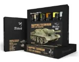 ABT-303 Abteilung 502 Mapping Technique Lights & Shadows Oil Paint Set (6 Colors) 20ml Tubes