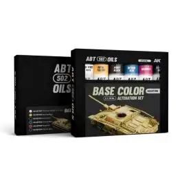 ABT-308 Abteilung 502 Base Alteration Oil Paint Set (6 Colors) 20ml Tubes