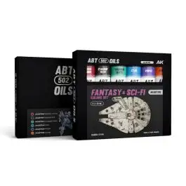 ABT-310 Abteilung 502 Fantasy & Sci-Fi Oil Paint Set (6 Colors) 20ml Tubes