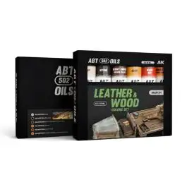 ABT-311 Abteilung 502 Leather & Wood Oil Paint Set (6 Colors) 20ml Tubes