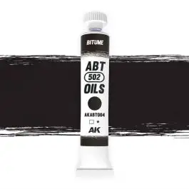 ABT-4 Abteilung 502 Bitume Oil Paint 20ml Tube
