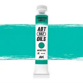 ABT-515 Abteilung 502 Turquoise Lights Oil Paint 20ml Tube
