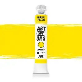 ABT-535 Abteilung 502 Primary Yellow Oil Paint 20ml Tube