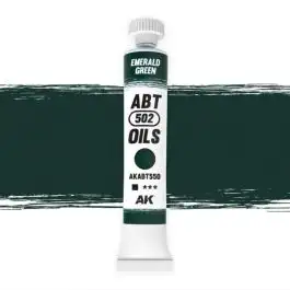 ABT-550 Abteilung 502 Emerald Green Oil Paint 20ml Tube