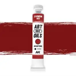 ABT-560 Abteilung 502 Cadmium Red Oil Paint 20ml Tube