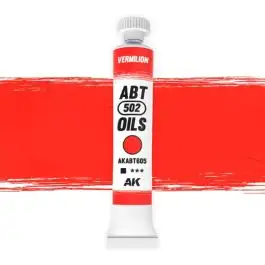 ABT-605 Abteilung 502 Vermilion Oil Paint 20ml Tube
