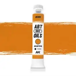ABT-610 Abteilung 502 Ochre Oil Paint 20ml Tube