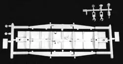 Accurail 105 HO Scale Underframe -- 40' Fishbelly