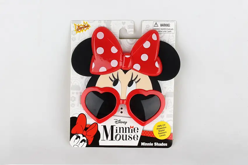 Sunstaches SG2568 Sunstaches Minnie Mouse Eyes Heart Frame