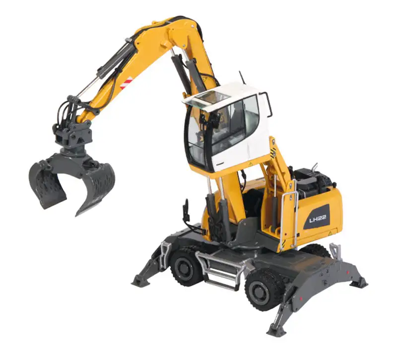NZG 1001 1/50 Scale Liebherr Lh22 M Industry Litronic Wheeled Excavator Proprietary