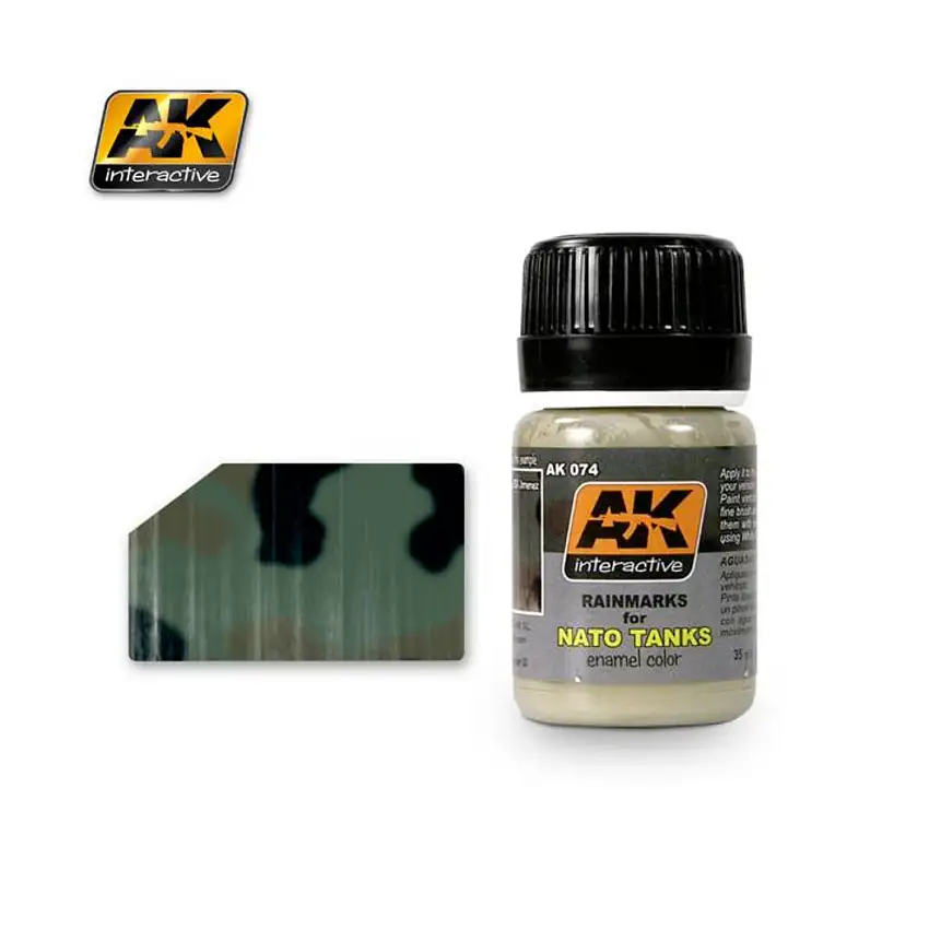 Rainmarks for NATO Tanks