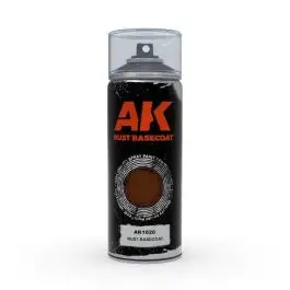 AKI-1020 AK Interactive Rust Basecoat Lacquer Spray 150ml