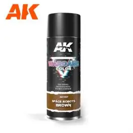 AKI-1057 AK Interactive Wargame Color: Space Robots Brown Spray 400ml (D)