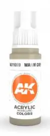 AKI-11009 AK Interactive Warm Grey 3G Acrylic Paint 17ml Bottle