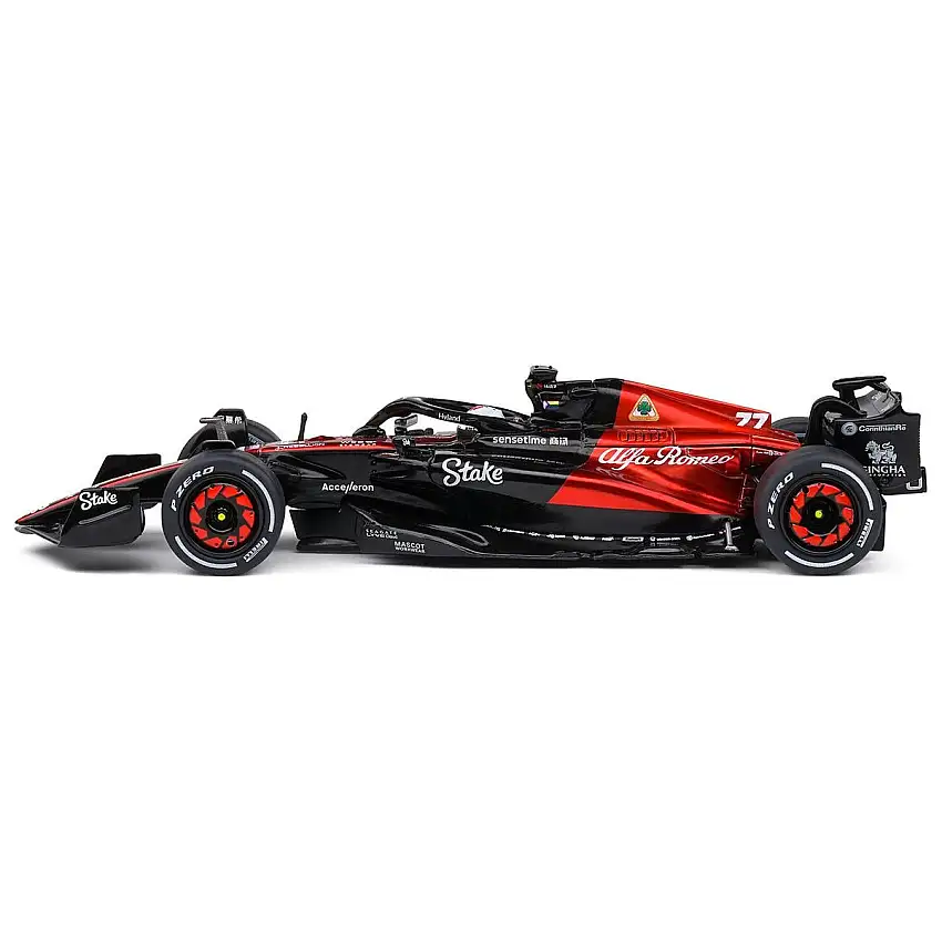 Alfa Romeo C43 #77 Valtteri Bottas "Stake" Formula One F1 "Canadian GP" (2023) 1/43 Diecast Model Car by Solido