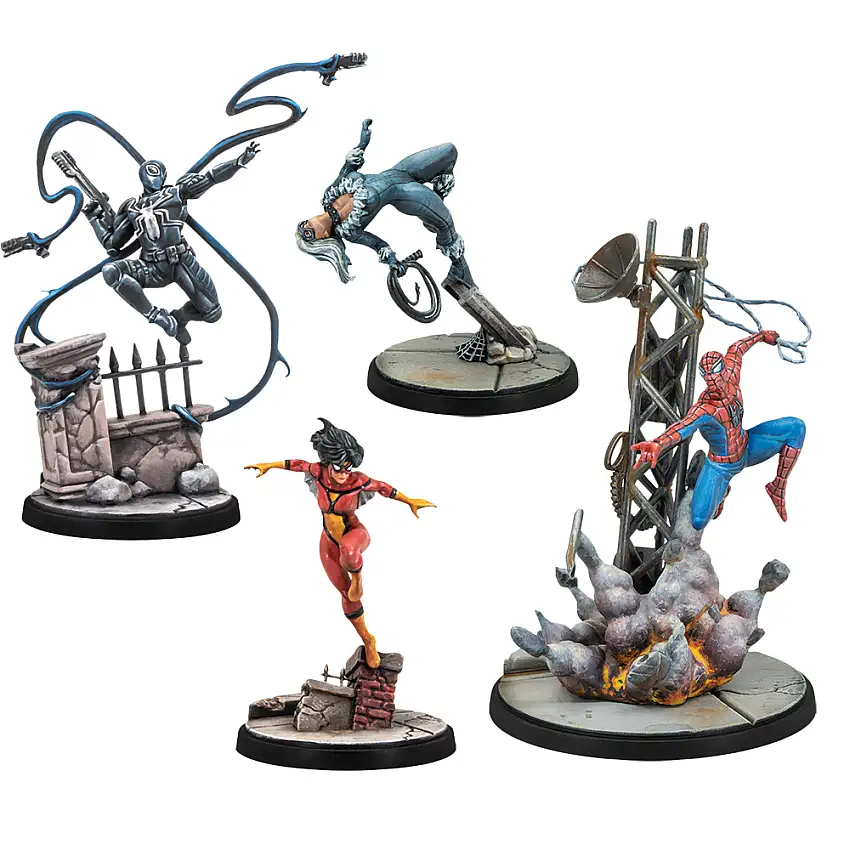 Marvel Crisis Protocol: Web-Swinging Heroes Affiliation Pack (New Arrival)