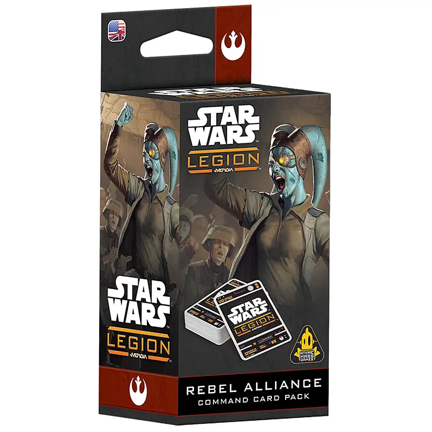Star Wars: Legion - Rebel Alliance Command Card Pack (New Arrival)