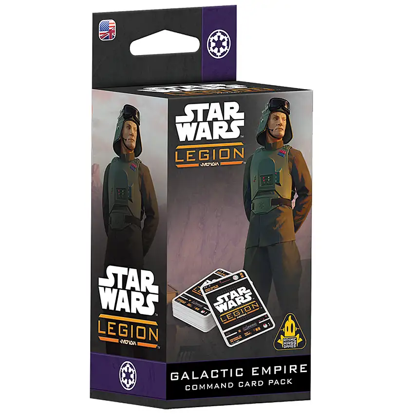 Star Wars: Legion - Galactic Empire Command Card Pack (New Arrival)