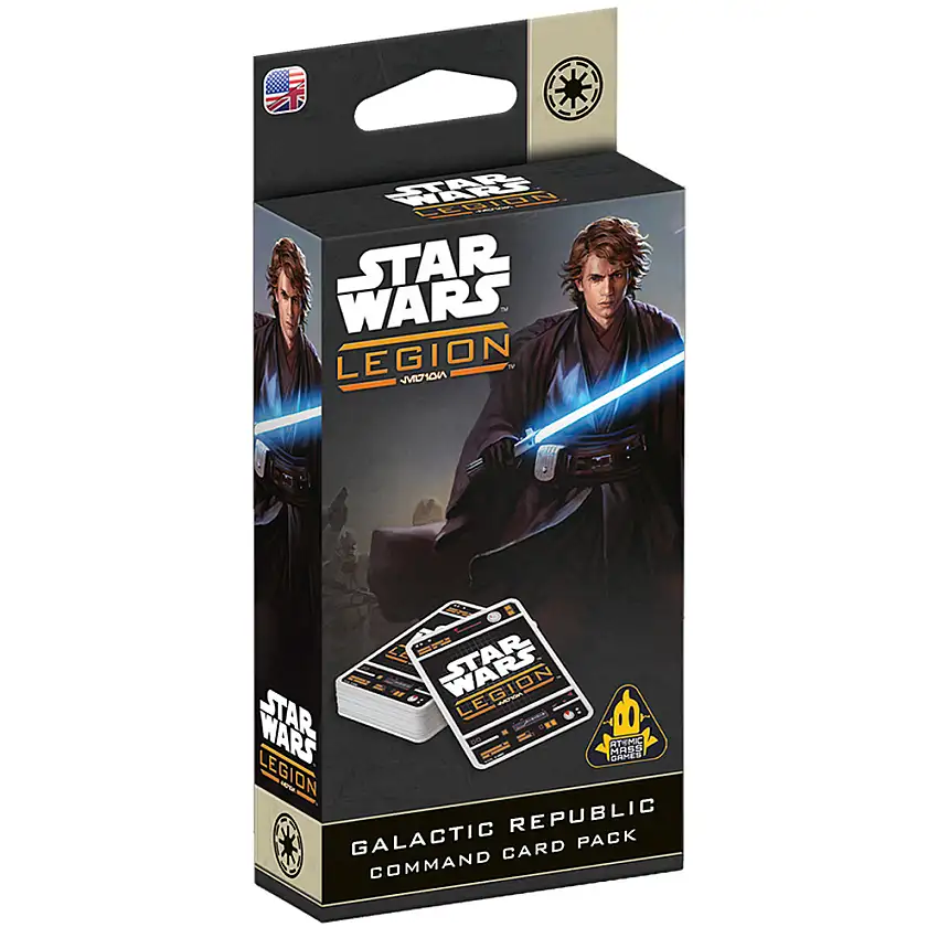 Star Wars: Legion - Galactic Republic Command Card Pack (New Arrival)