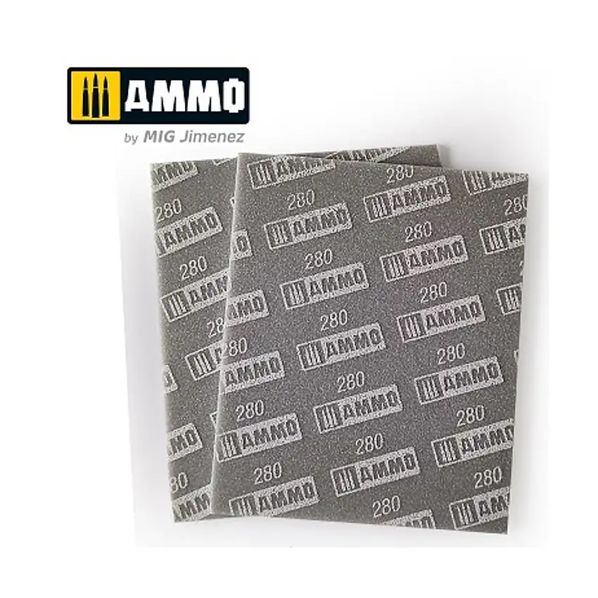 Sanding Sponge Sheets (280 Grain)