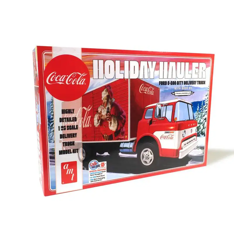 AMT 1/25 Scale Ford C-600 City Holiday Delivery Truck Coca-Cola