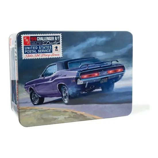 AMT 1970 Dodge Challenger USPS (TIN) 1:25 Scale Model Kit - Bundle