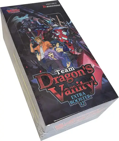 Cardfight Vanguard V Trading Card Game Team Dragon's Vanity Extra Booster Box VGE-V-EB12 [12 Packs]