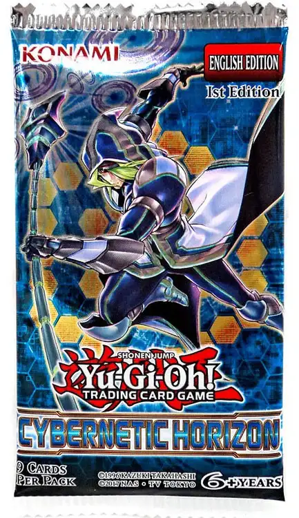 YuGiOh Cybernetic Horizon (1st Edition) Booster Pack [9 Cards]