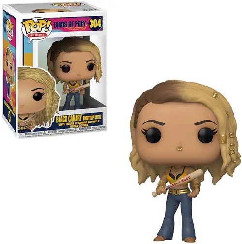 Funko DC Birds of Prey POP! Heroes Black Canary Vinyl Figure #304 [Boobytrap Battle]
