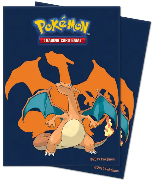 Ultra Pro Pokemon Trading Card Game Charizard Card Sleeves [65 Count]