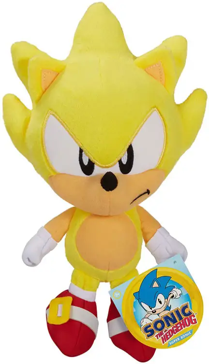 Sonic The Hedgehog Super Sonic 7-Inch Plush [2020 Version]
