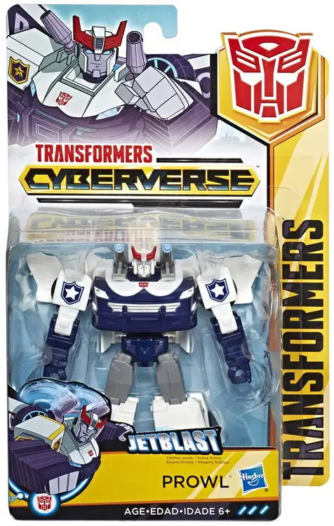 Transformers Cyberverse Prowl Warrior Action Figure [Jetblast]