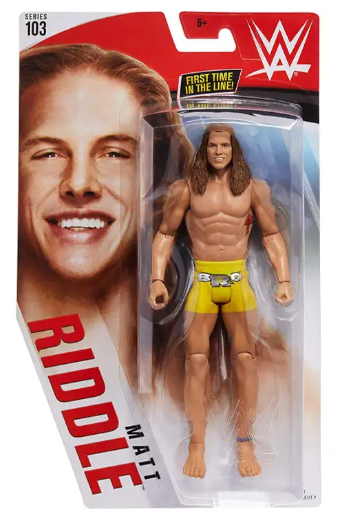 WWE Wrestling Series 103 Matt Riddle Action Figure