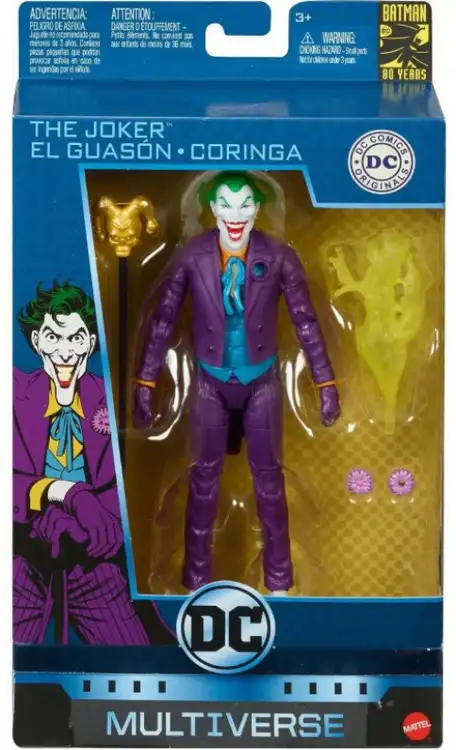 DC Multiverse Batman 80 Years Series Joker Action Figure