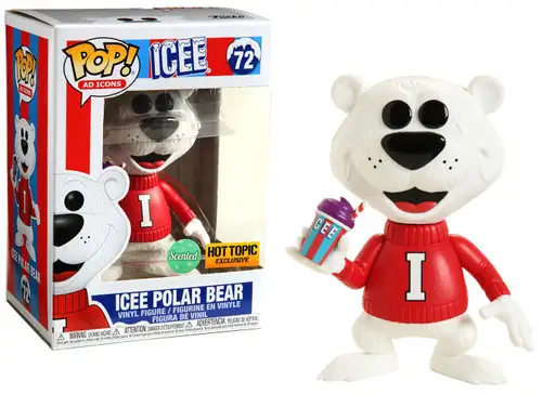 Funko POP! Ad Icons ICEE Polar Bear Exclusive Vinyl Figure #72 [Scented]