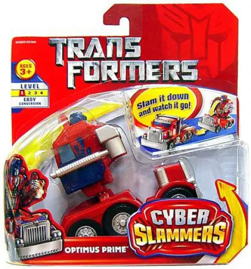 Transformers Movie Cyber Slammers Optimus Prime Action Figure