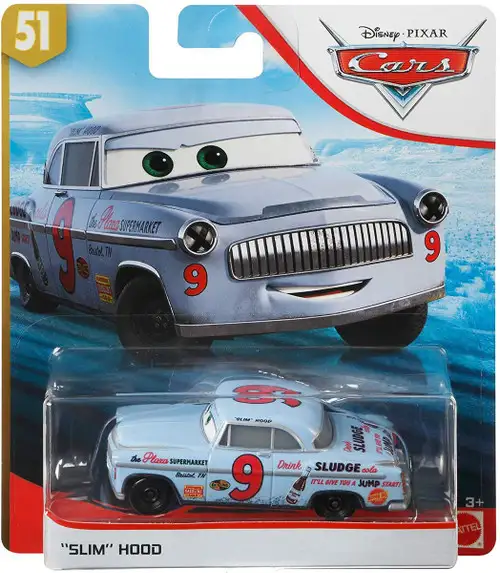Disney / Pixar Cars Cars 3 Doc's Racing Days "Slim" Hood Diecast Car