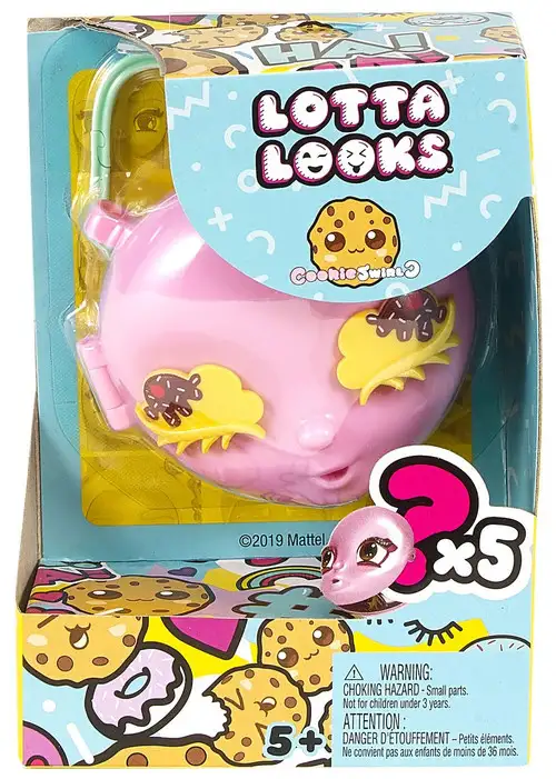 Lotta Looks Cookie Swirl Pink Mood Pack Keychain