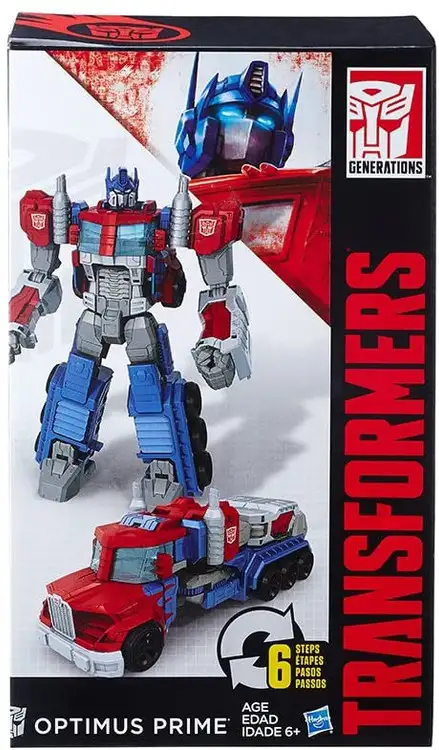 Transformers Generations Cyber Commander Optimus Prime 11" Action Figure