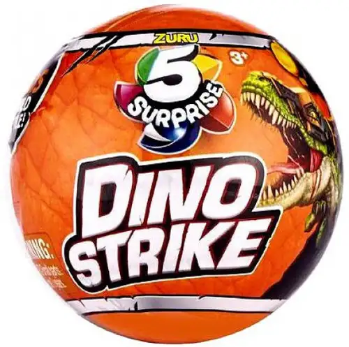 5 Surprise Dino Strike Series 1 Mystery Pack [1 RANDOM Figure]