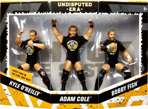 WWE Wrestling Elite Collection NXT Kyle O'Reilly, Adam Cole & Bobby Fish Action Figure 3-Pack [Undisputed Era]