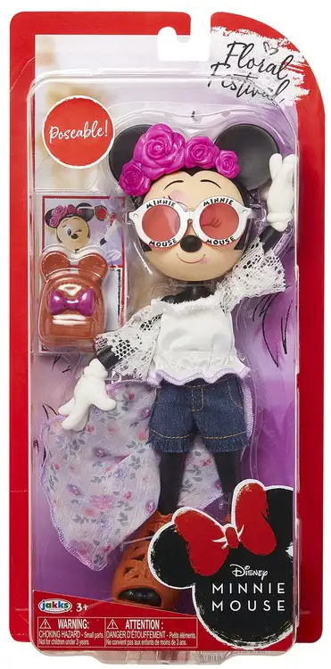 Disney Floral Festival Minnie Mouse 9-Inch Doll