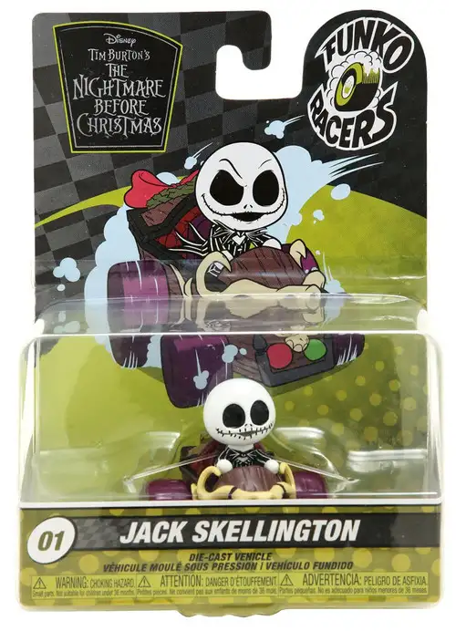 The Nightmare Before Christmas Funko Racers Jack Skellington Exclusive Diecast Vehicle [Nightmare Box]