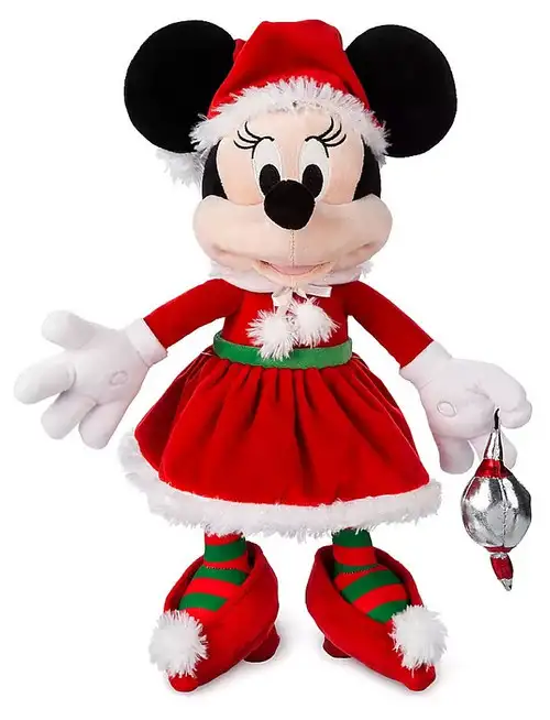 Disney 2019 Holiday Santa Minnie Mouse Exclusive 17-Inch Plush