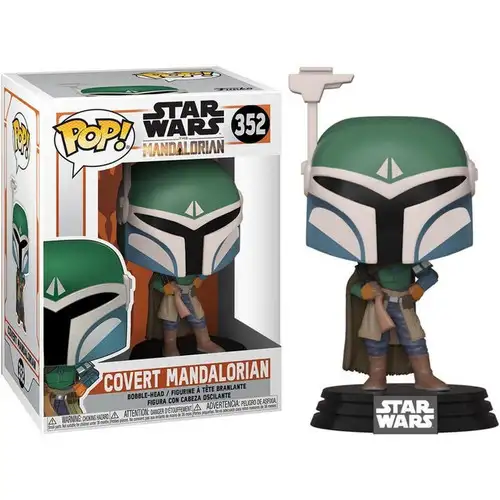 Funko The Mandalorian POP! Star Wars Covert Mandalorian Vinyl Figure #352