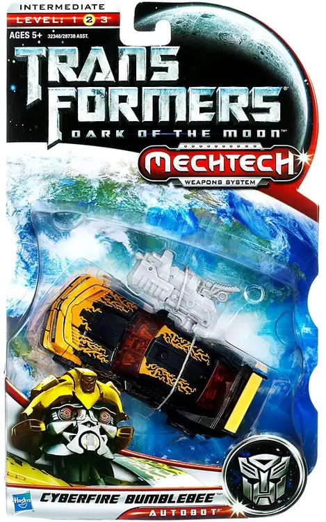 Transformers Dark of the Moon Mechtech Cyberfire Bumblebee Deluxe Action Figure
